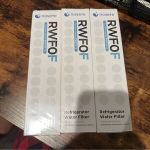 Novete Refrigerator Water Filter 6 Pack bundle.